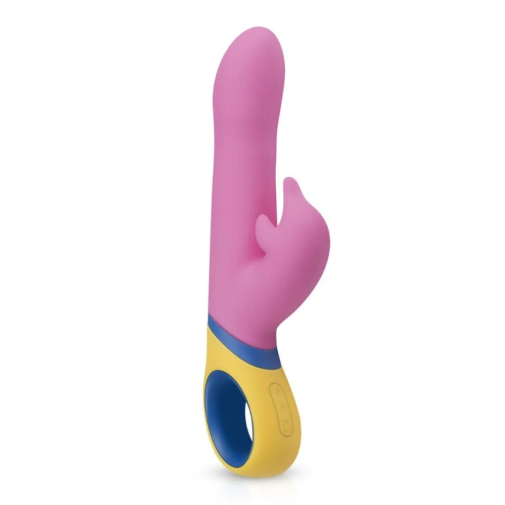 PMV20 Copy Dolphin Vibrator Silicone Pink