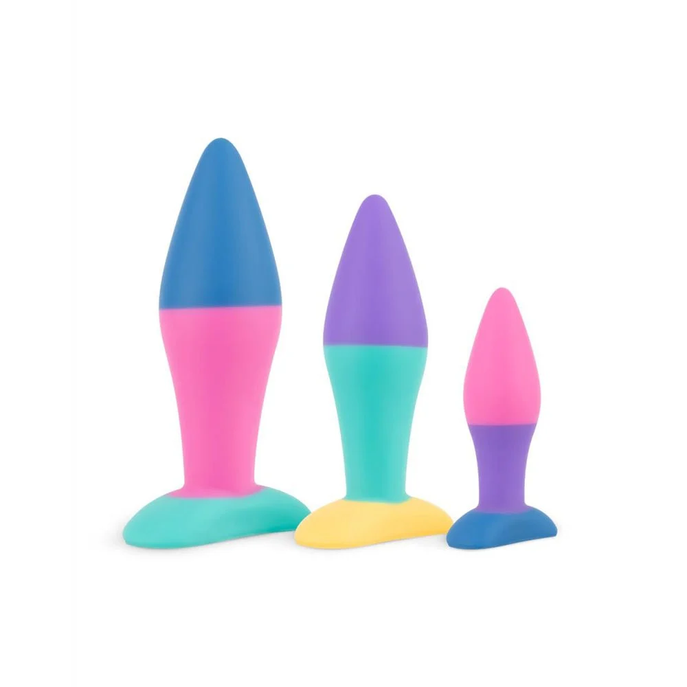PMV20 Koda 3-piece Butt Plug Set Multicolor