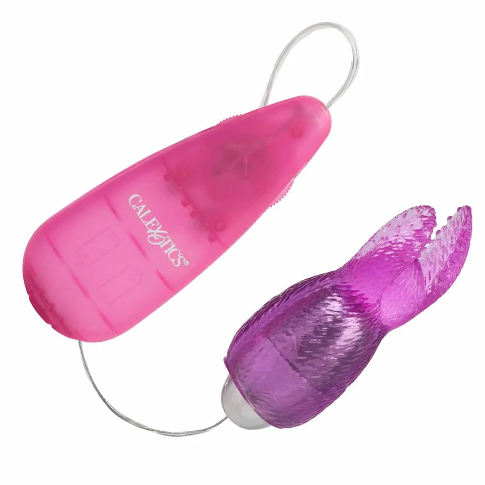 Pocket Exotics Snow Bunny Bullet Vibrator, 4", Pink