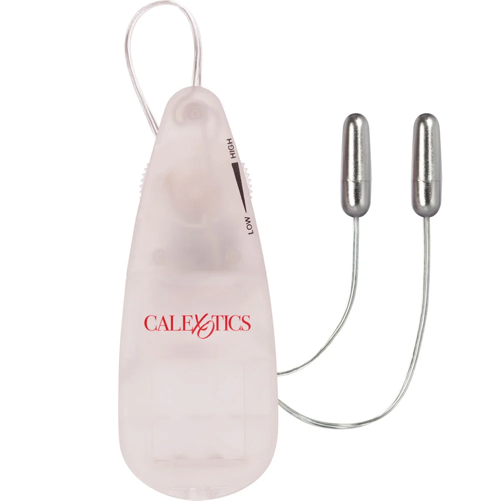 Pocket Exotics Vibrating Heated Whisper Bullet, 1.25", Silver Dual