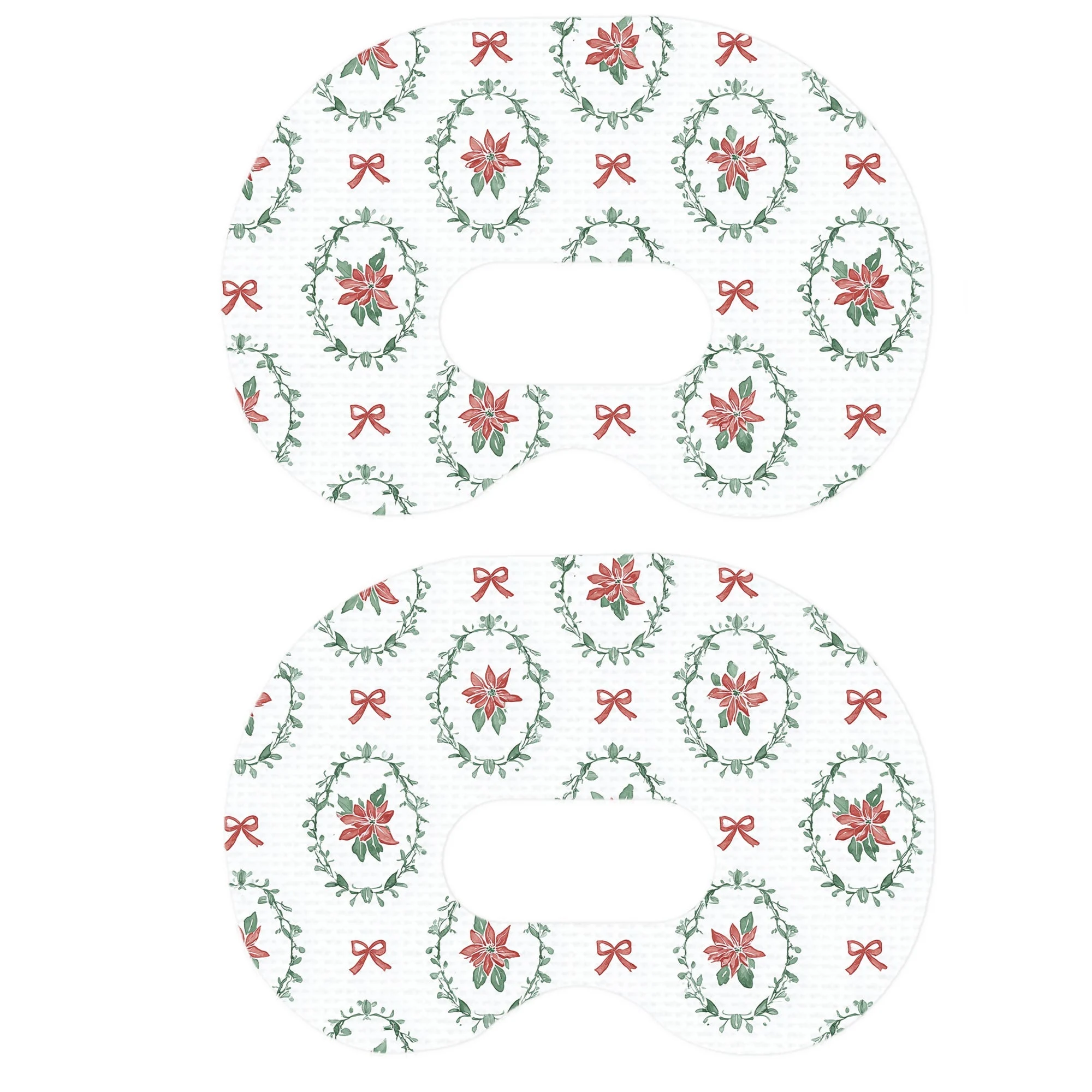 Poinsettia Parade Medtronic Guardian Connect Patch Tape - Pump Peelz