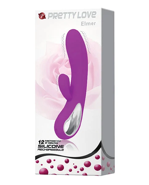 Pretty Love Elmer Rabbit W/handle 12 Functions - Fuchsia