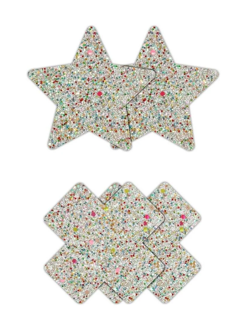Pretty Pasties Star and Cross
