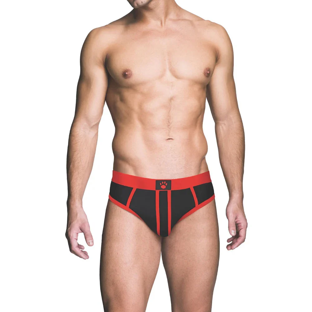 Prowler Red Ass Less Brief Red