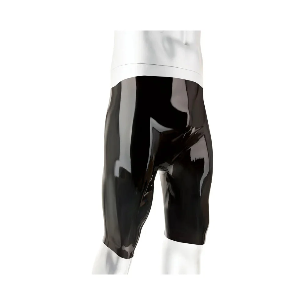 Prowler Red Latex Shorts Black