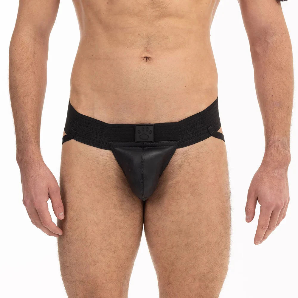 Prowler RED Leather Pouch Jock