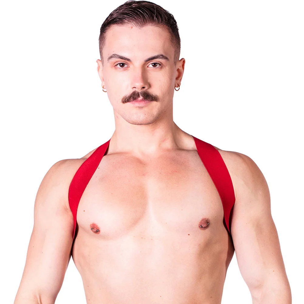 Prowler Red Sports Chest Harness Lite, Large/Extra Large, Red