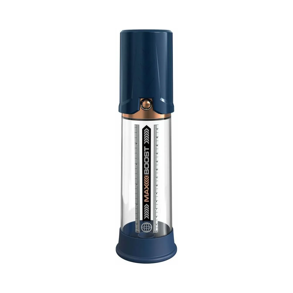 Pump Worx Max Boost Penis Pump, Blue