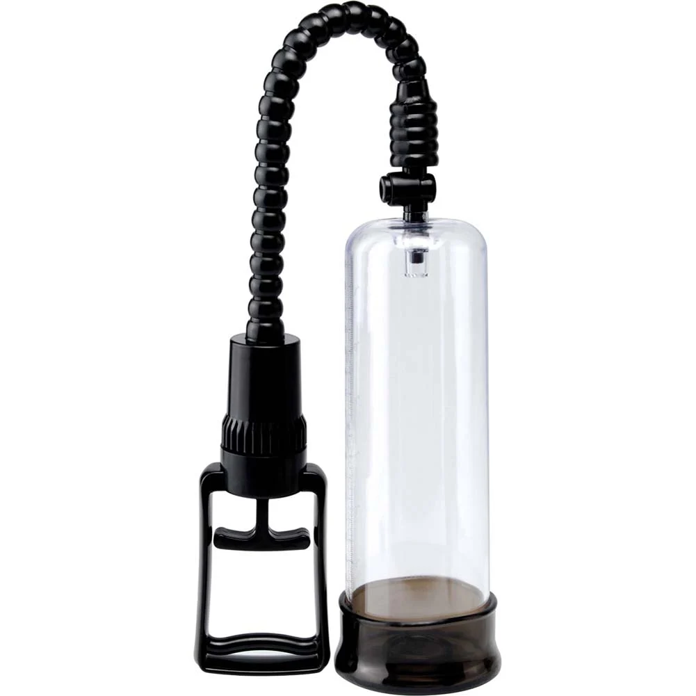 Pump Worx Max-Width Penis Enlarger, 8" by 2.5", Clear/Black