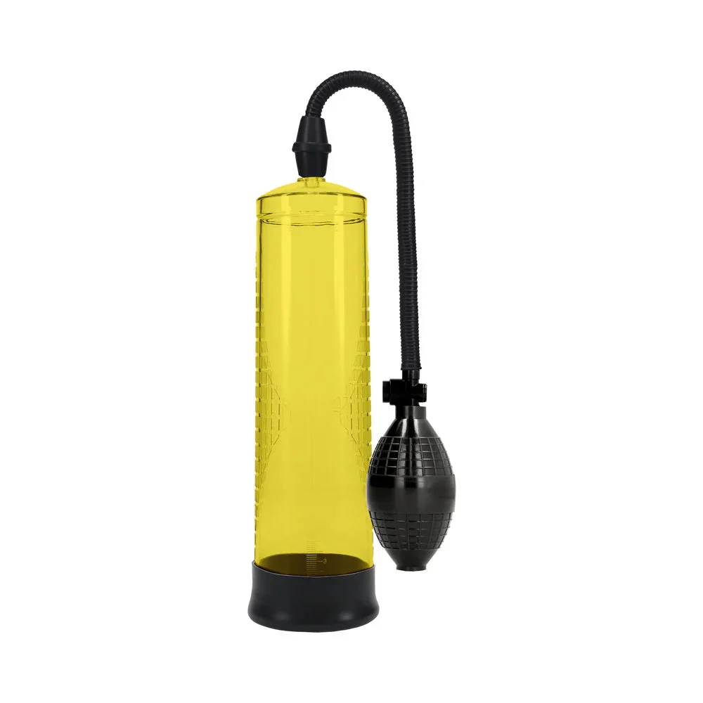 Pumped Basic Pump 1 Penis Pump, Water Resistant, Yellow