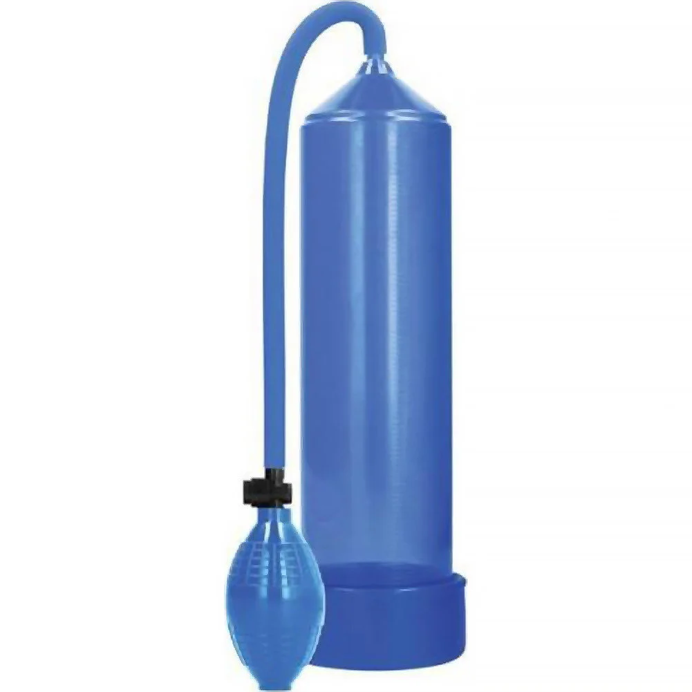 Pumped Classic Penis Pump, 9" by 2.35", Blue