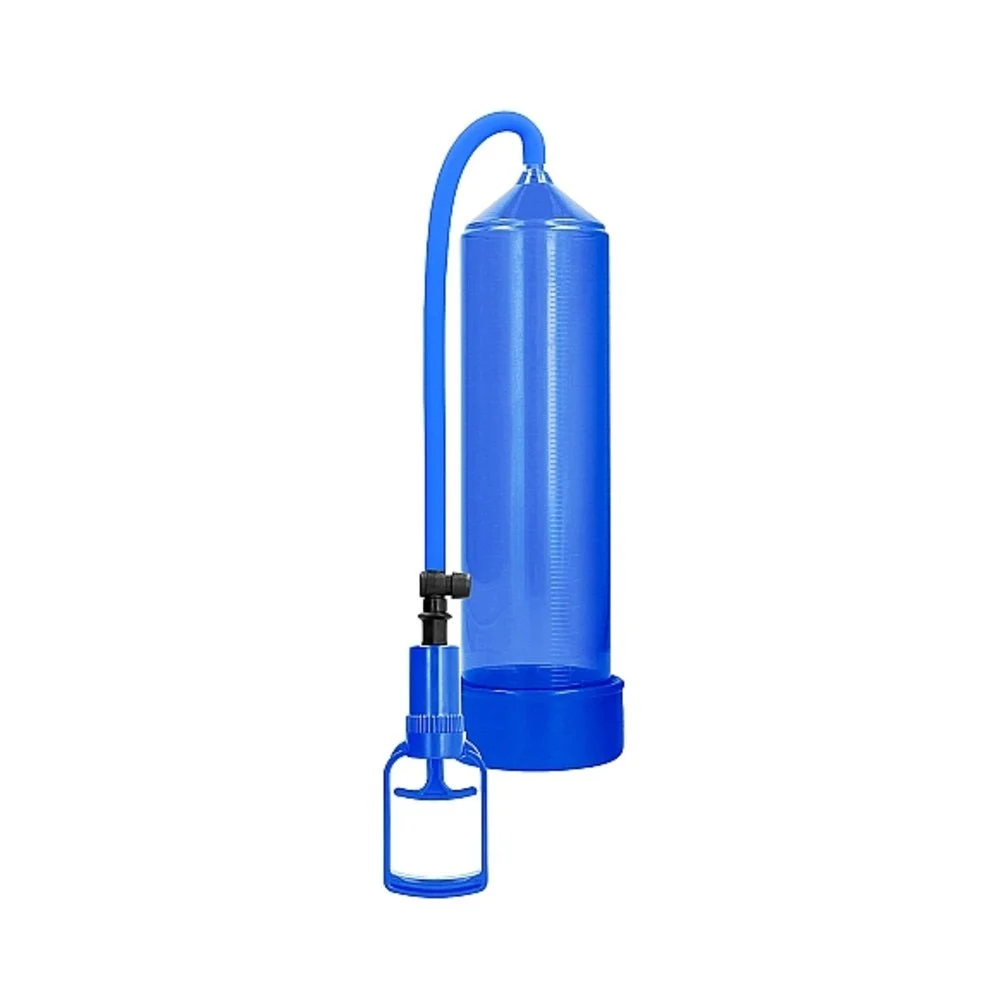Pumped Comfort Beginner Penis Pump Black Blue