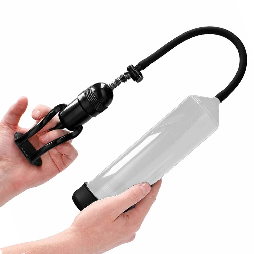 Pumped Deluxe Beginner Pump, 9" by 2.4", Clear