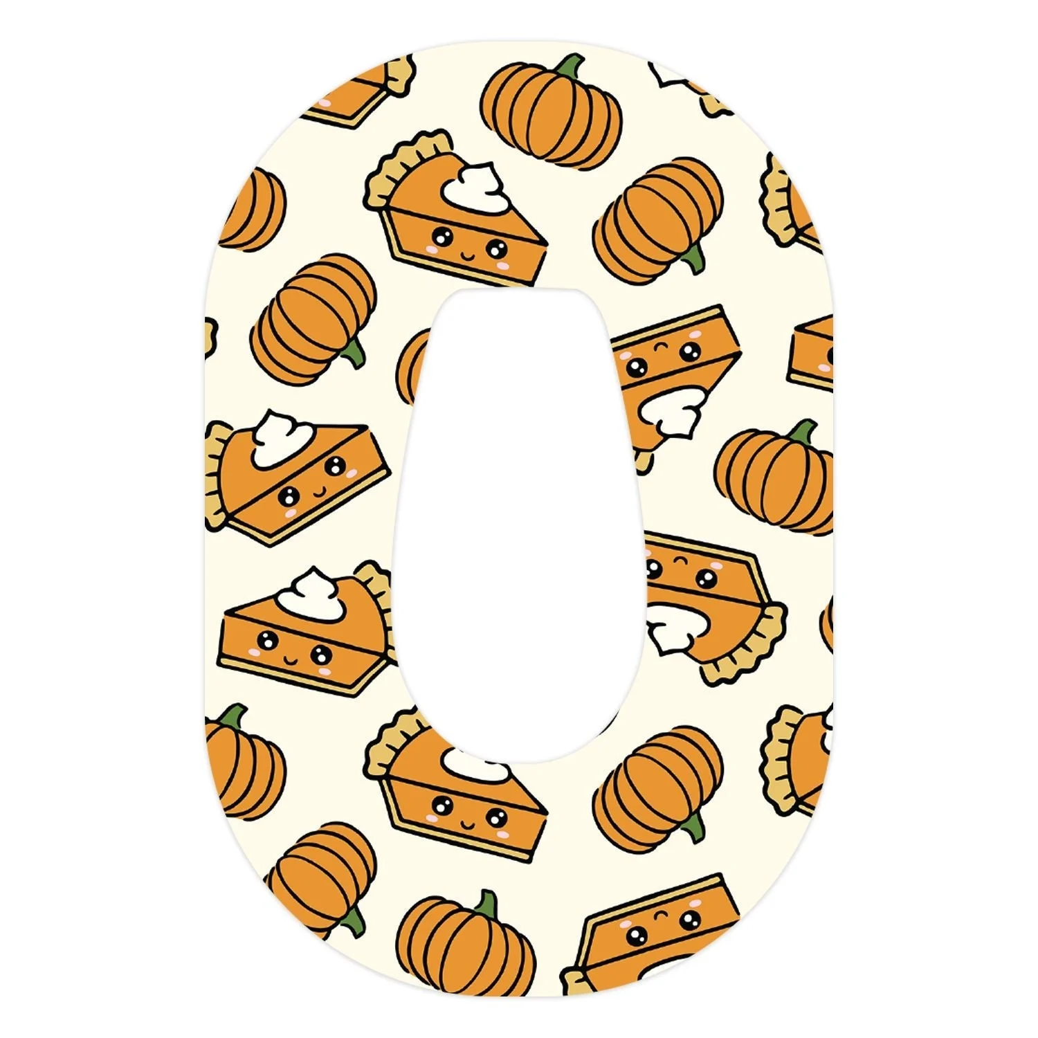 Pumpkin Pie Dexcom G6 Patch Tape - Pump Peelz