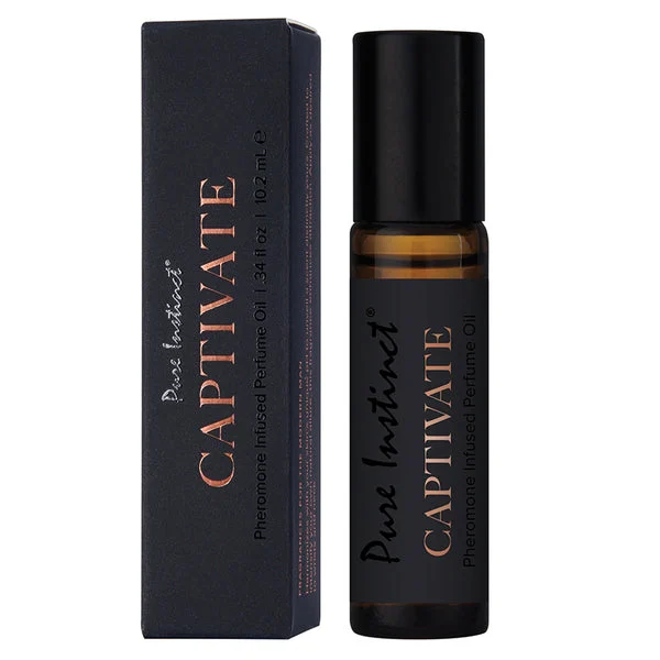 Pure Instinct Men's Collection Pheromone Perfume Oil-Captivate 10.2ml