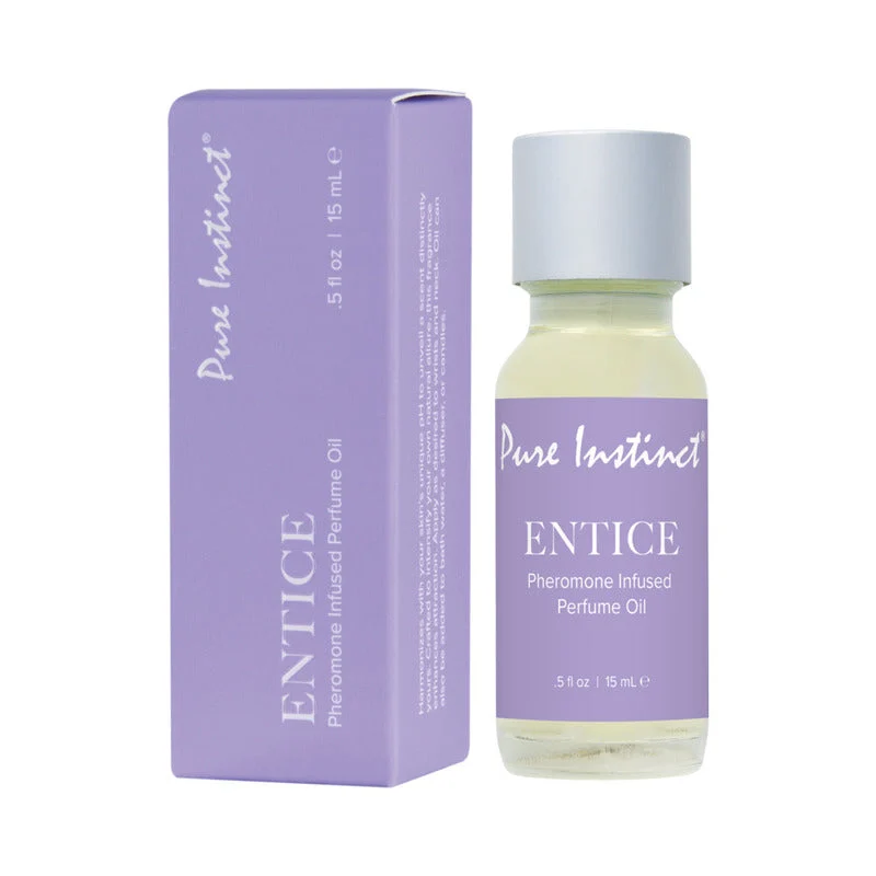 Pure Instinct Pheromone Perfume Oil Entice Dropper 15 Ml | 0.5 Fl Oz