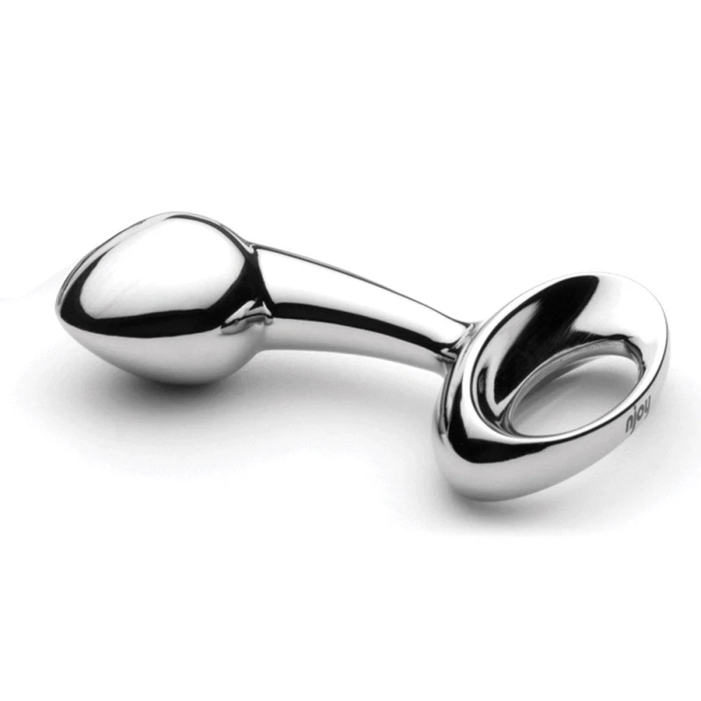 Pure Plug Butt Plug, Large Silver