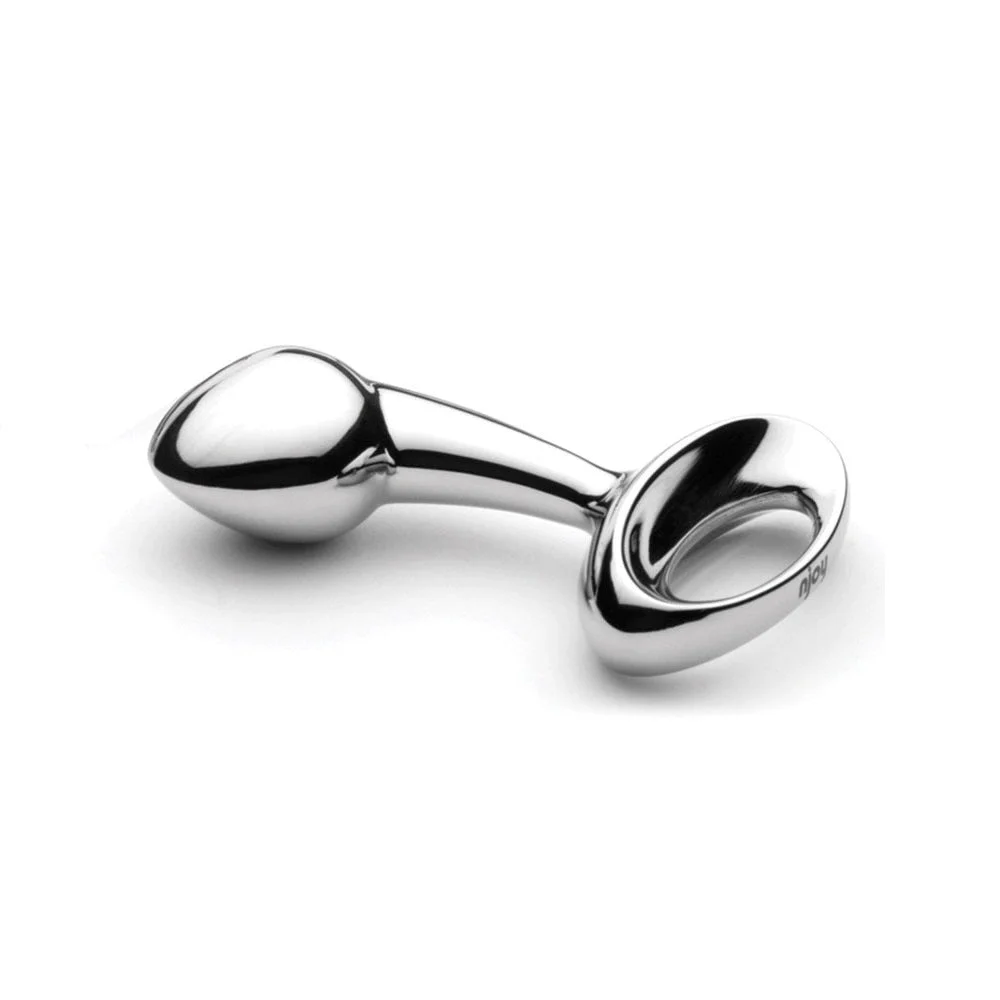 Pure Plug Butt Plug, Small Silver