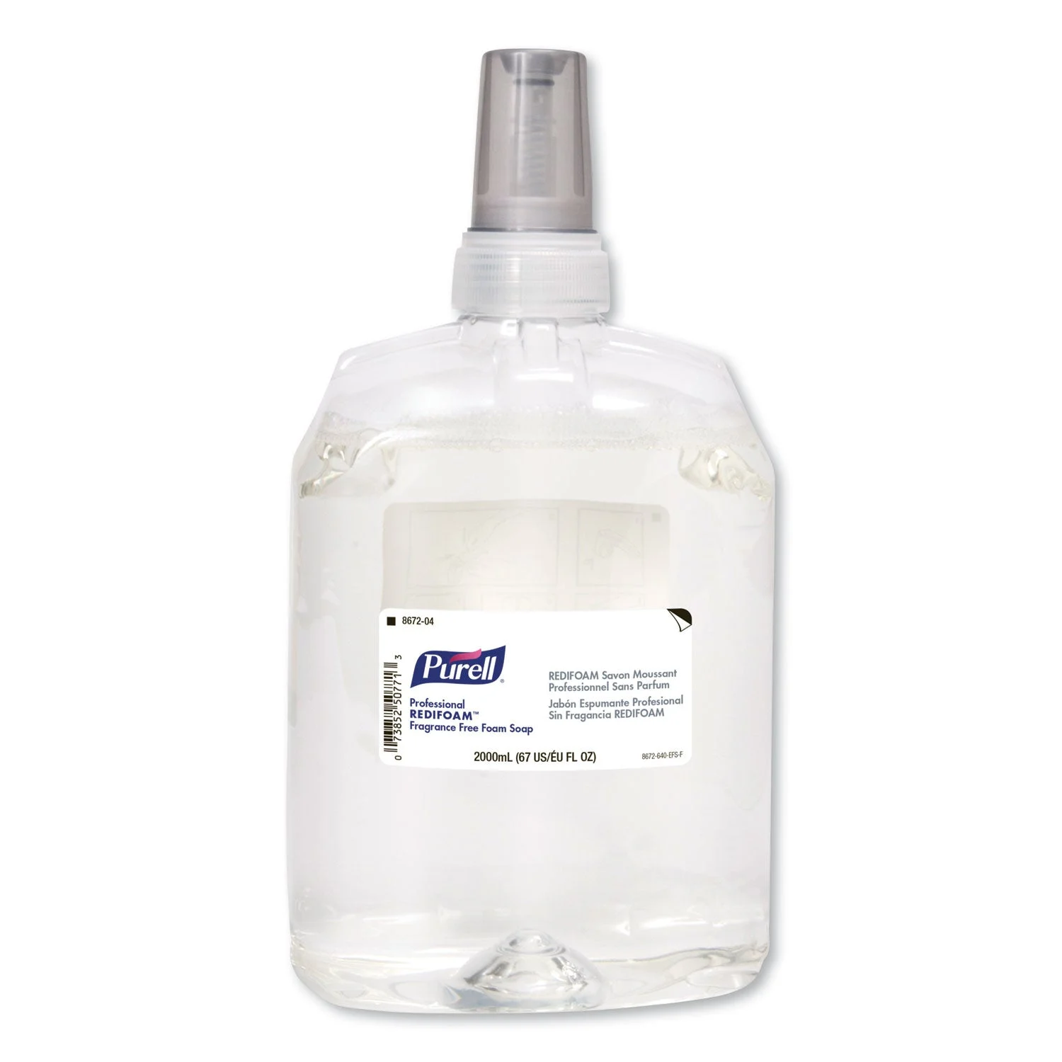 PURELL Professional REDIFOAM Fragrance-Free Foam Soap, 2,000 mL, 4/Carton