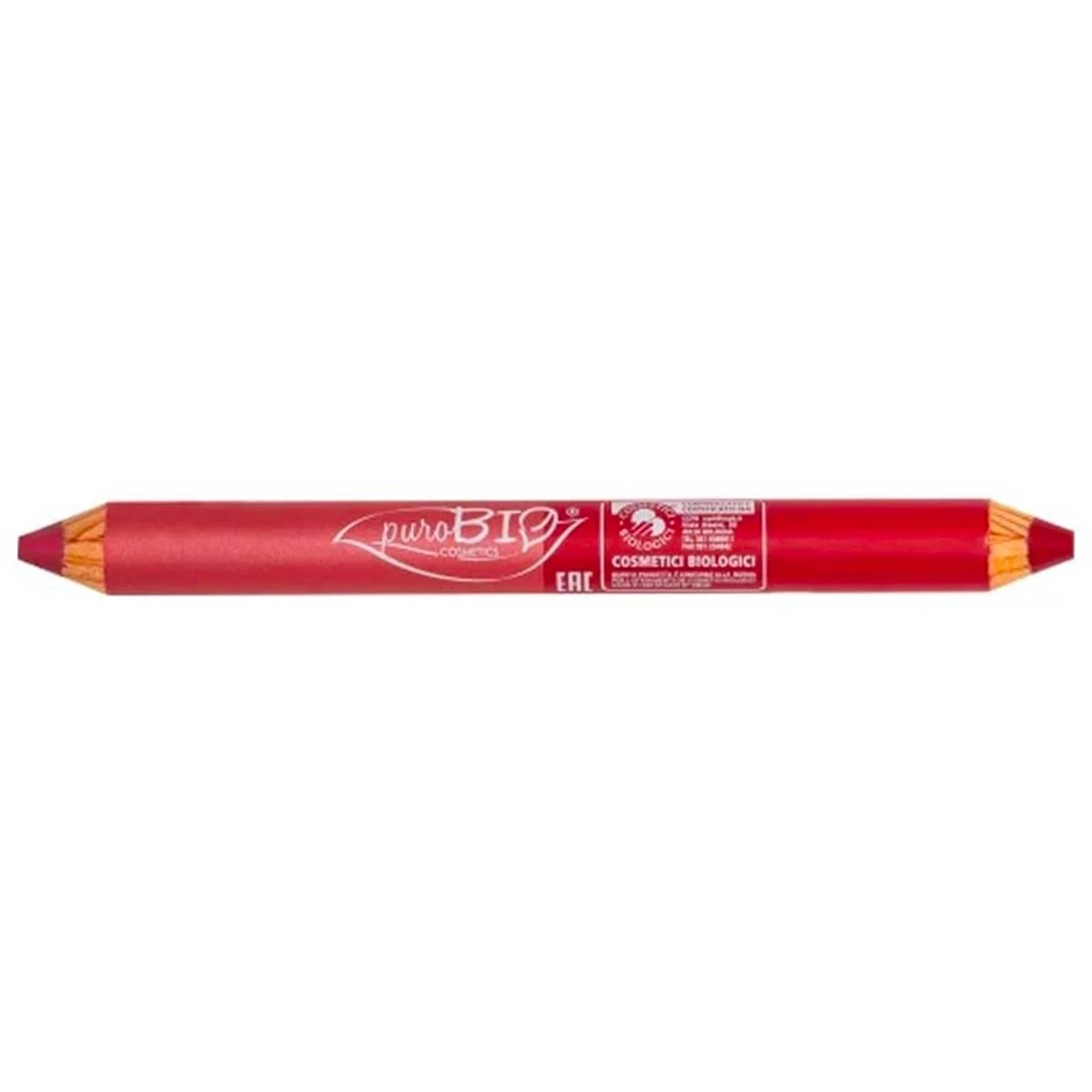 puroBio Lip Pencil Duo King-Size Two Lipsticks in One