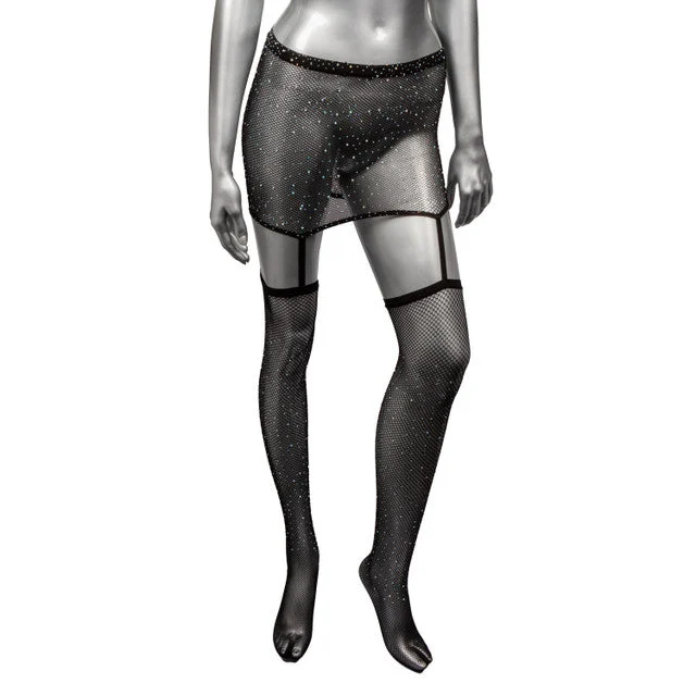 RADIANCE ONE PIECE GARTER SKIRT WITH THIGH HIGHS