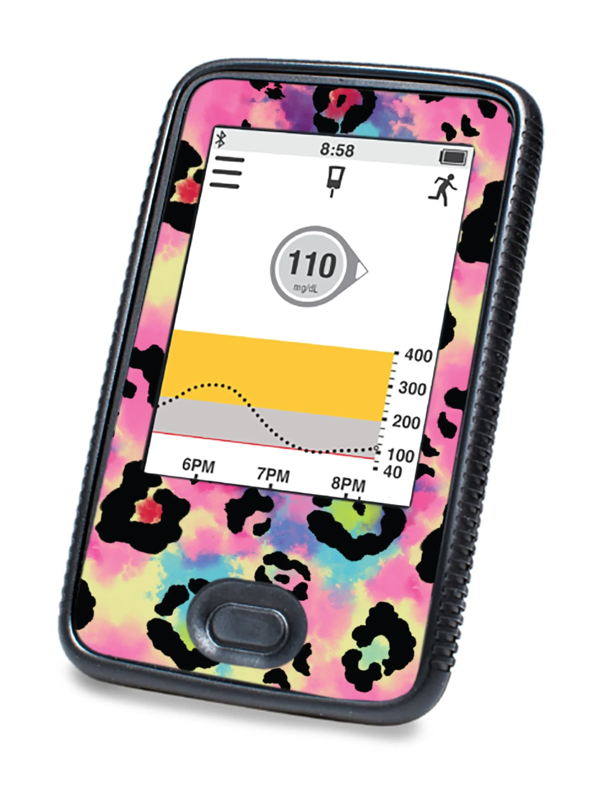 Rainbow Leopard Designed for DEXCOM G6 Touchscreen Receiver
