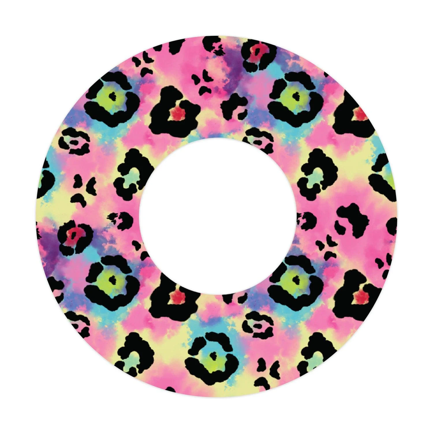 Rainbow Leopard for PatchFreestyle Libre and Universal Infusion Set Tape