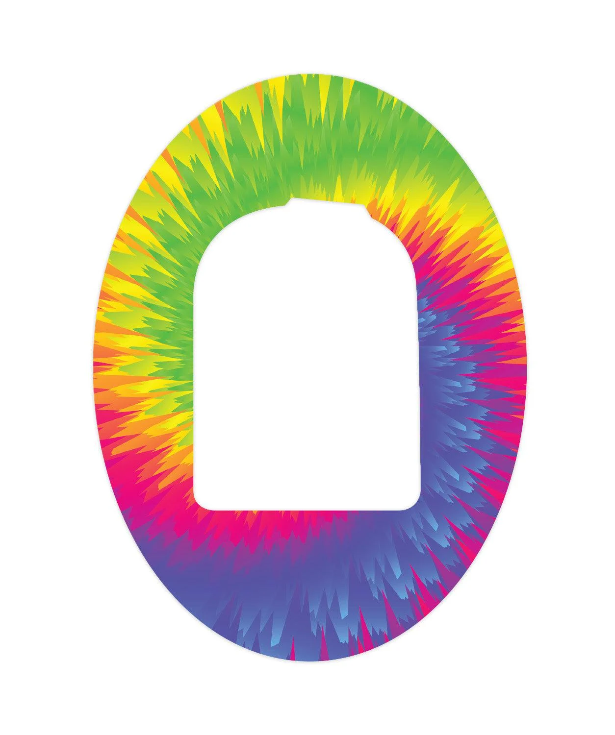 Rainbow Tie Dye Pod Patch Tape - Pump Peelz