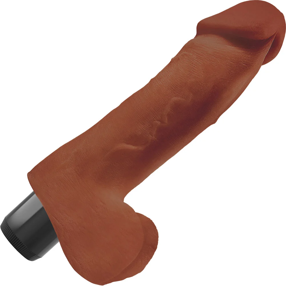 Real Feel Lifelike Toyz No. 2 Fanta Flesh Vibe, 7.25", Brown