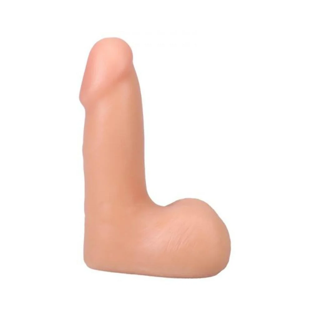 The Realistic Cock 5 In. Ultraskyn Vac-u-lock Dildo With Balls