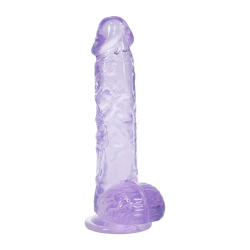 RealRock Crystal Clear Realistic 5 Inch Dildo by Shots