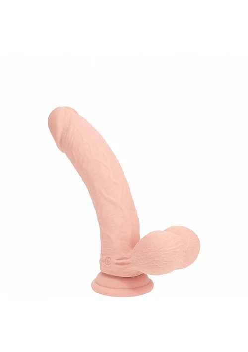RealRock Realistic Dual Layered Vibrating Curved 6 Inch Dildo