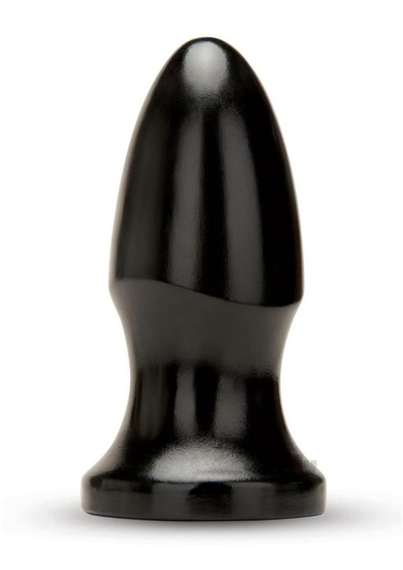 Red Bullet Butt Plug, Black
