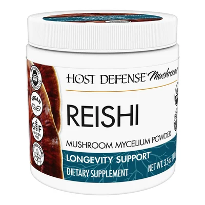 Reishi Mushroom Mycelium Powder (Host Defense)