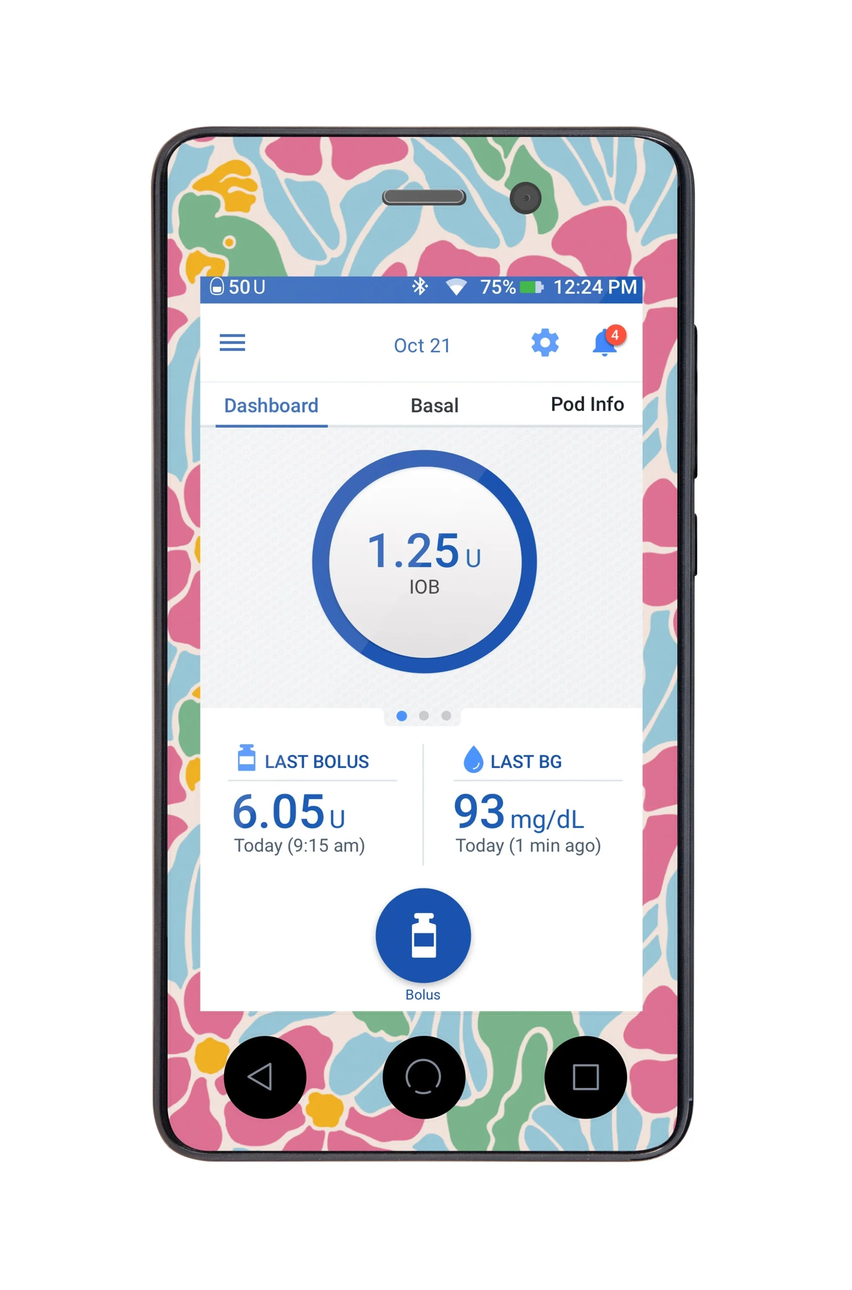 Retro Parrots Sticker for Omnipod DASH PDM – Pump Peelz