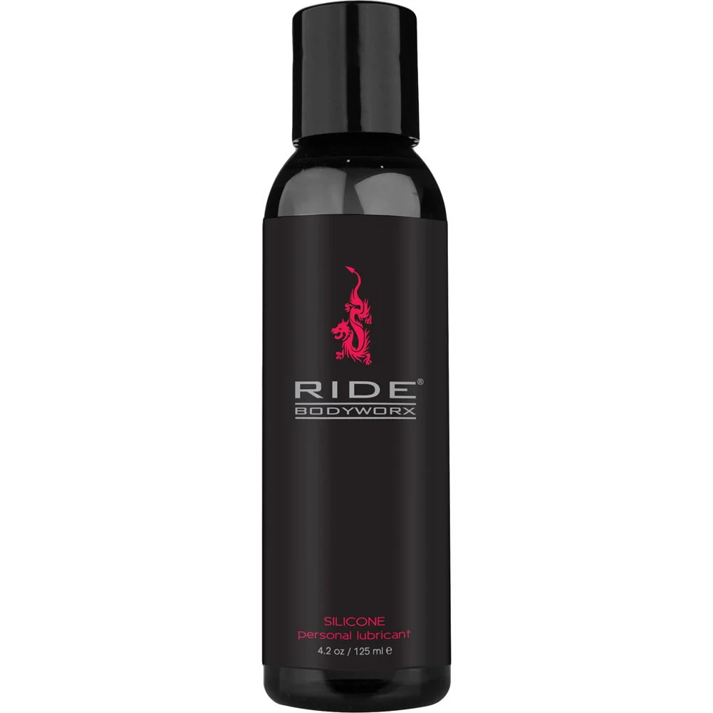 Ride BodyWorx Premium Silicone Personal Lubricant, 4.2 fl.oz (125 mL)
