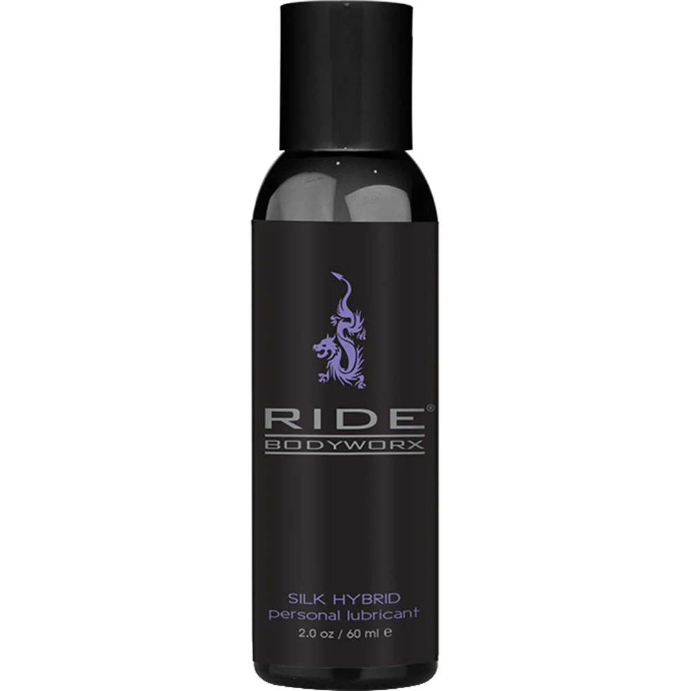 Ride BodyWorx Silk Hybrid Personal Lubricant, 2 fl.oz (60 mL)