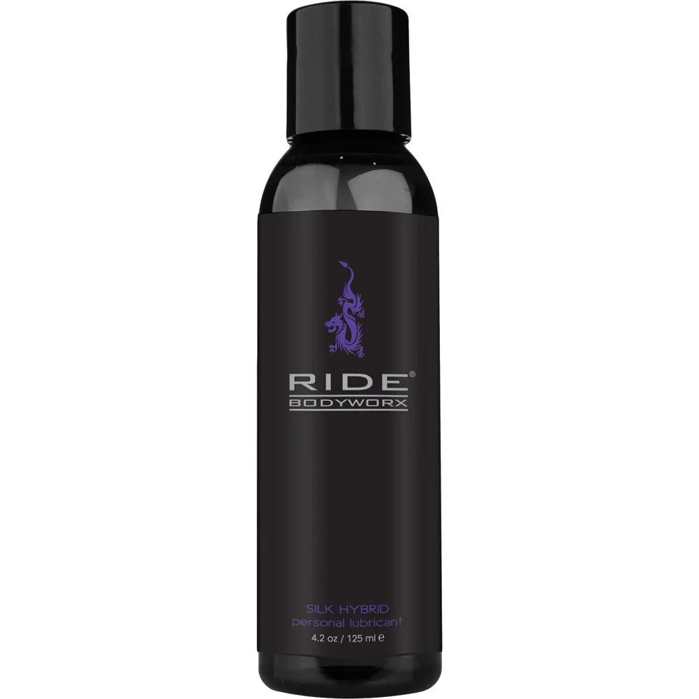 Ride BodyWorx Silk Hybrid Personal Lubricant, 4.2 fl.oz (125 mL)