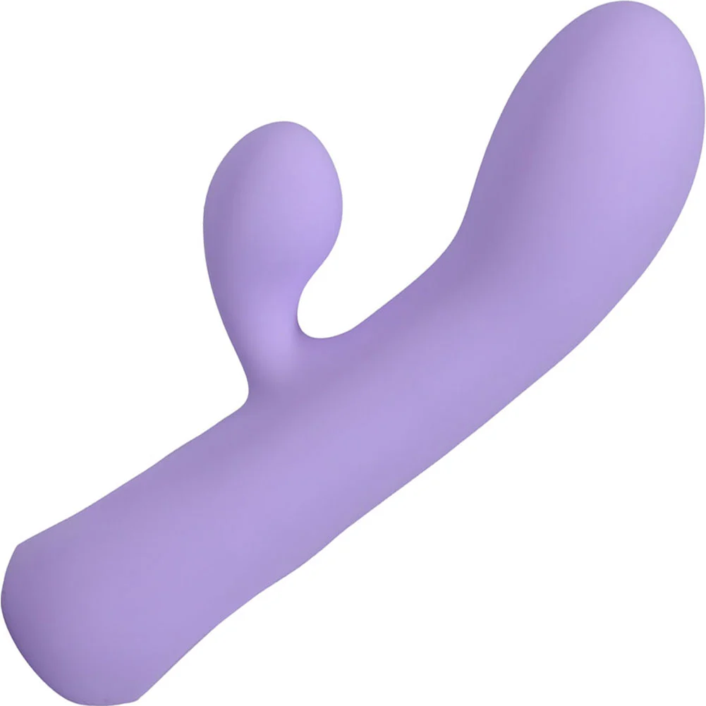 Ritual Aura Rechargeable Silicone Rabbit Vibrator, 6.25", Lilac