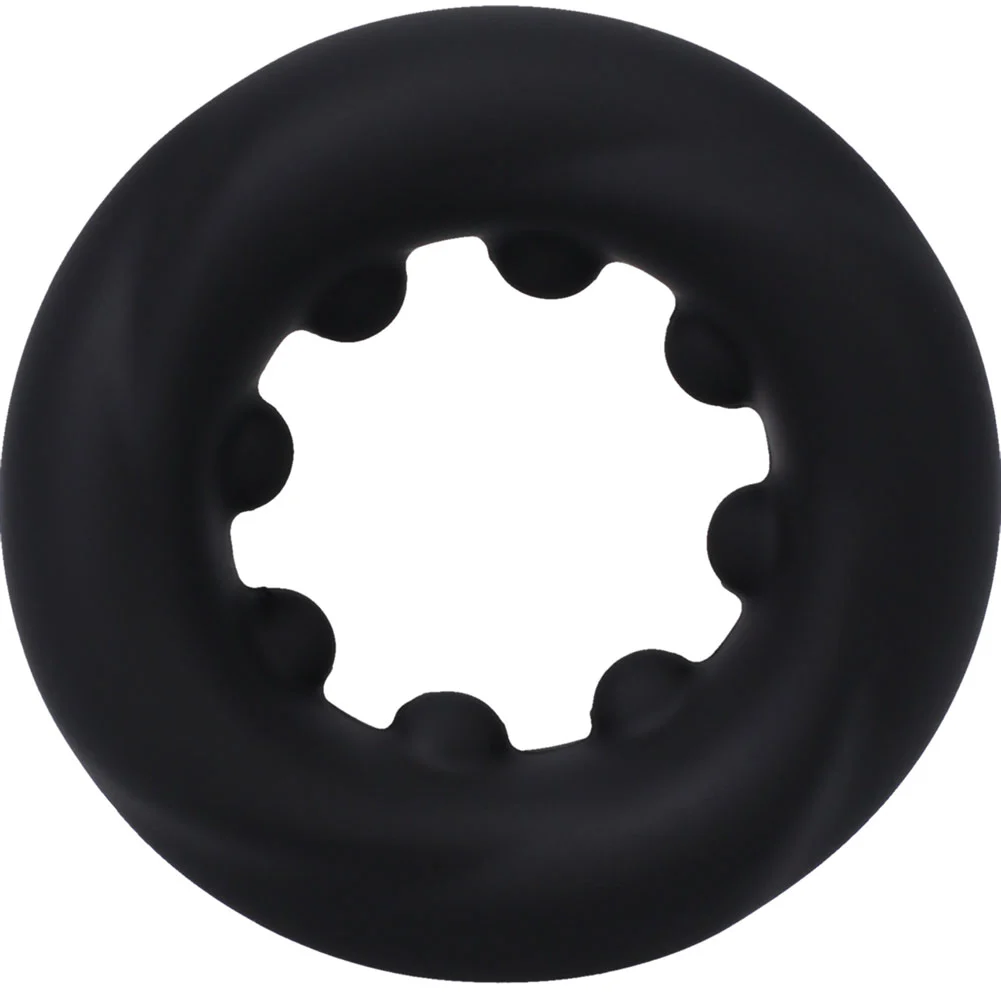 Rock Solid The Twist Silicone C-Ring, 2", Black