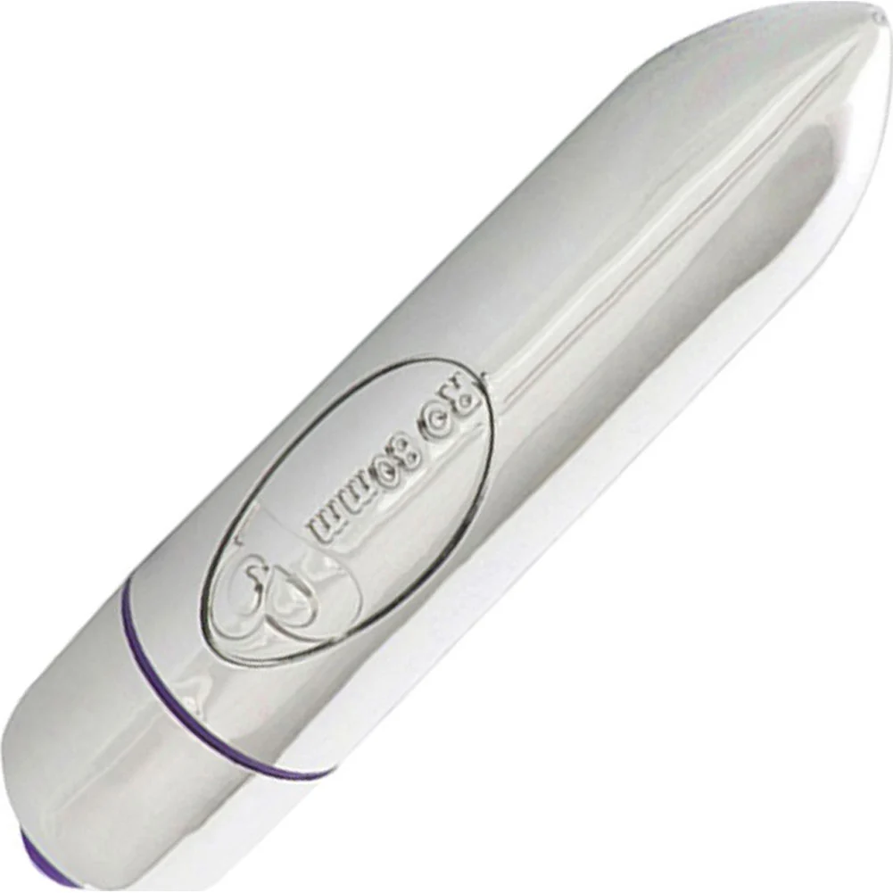 Rocks-Off RO-80mm Bullet Vibrator, 3.25", Silver
