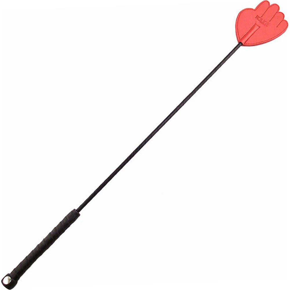 Rouge Garments Hand Riding Crop, 23.5", Red