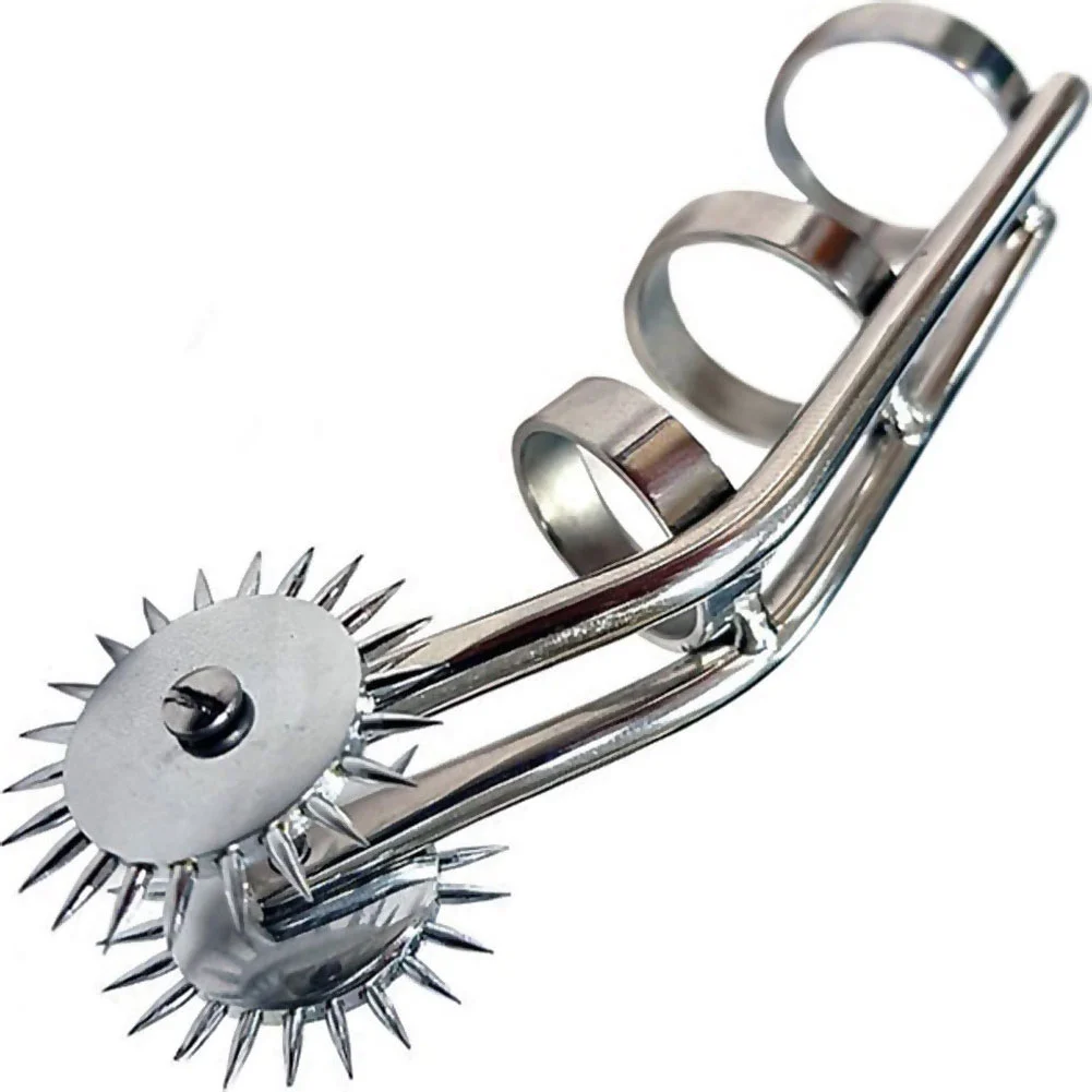 Rouge Garments Stainless Steel Cat Claw with Pin Wheels