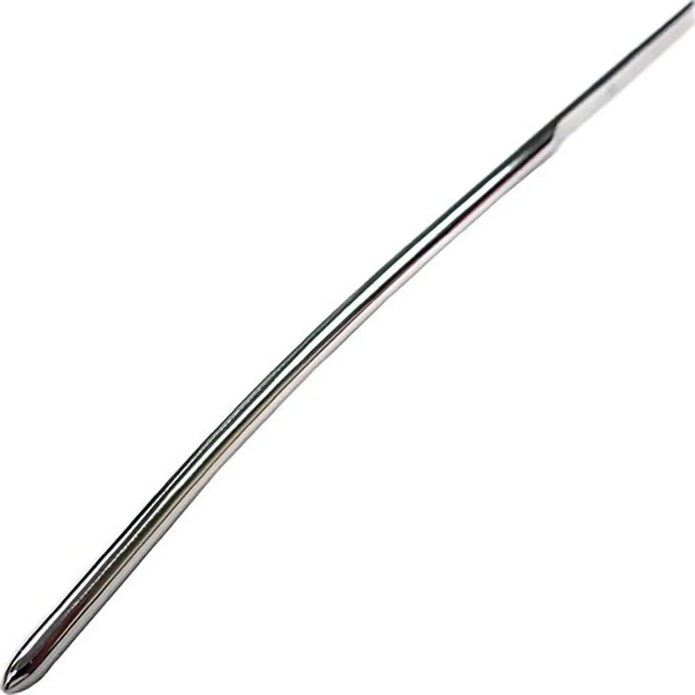 Rouge Garments Stainless Steel Urethral Dilator, 5 mm, Silver