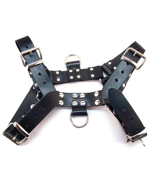 Rouge Over the Head Xlarge Harness - Black