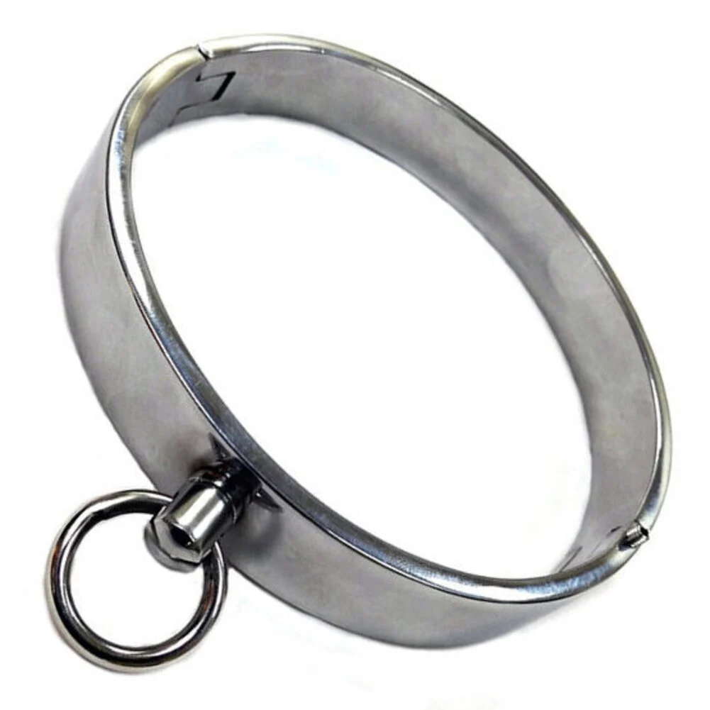 Rouge Stainless Steel Collar, 5" Diameter, Wide