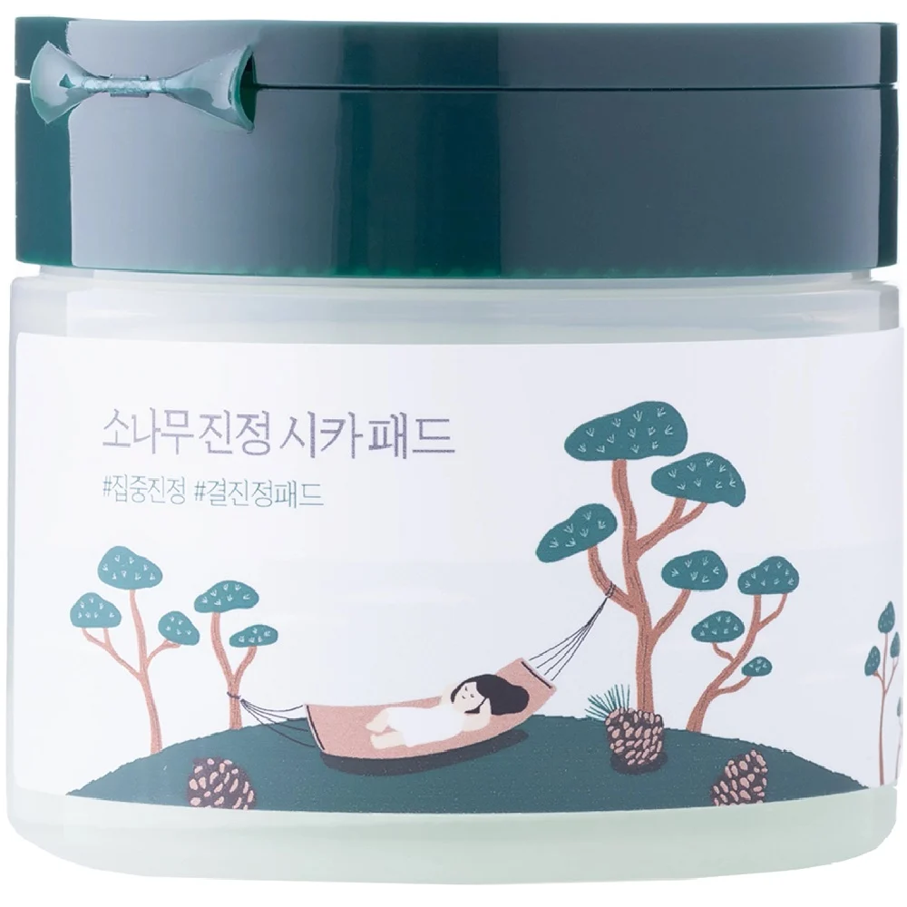Round Lab Pine Calming CICA Pad - for Sensitive and Acne Prone Skin