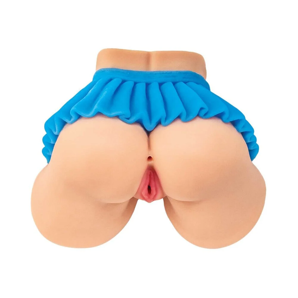 The Royale Sorority Girl Masturbator White W/Blue Skirt