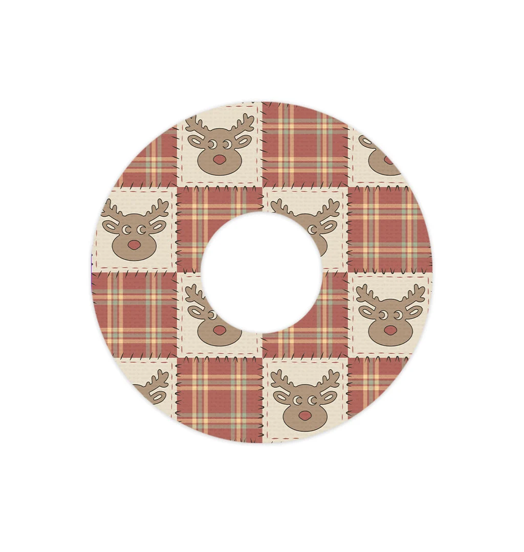 Rustic Reindeer FreeStyle Libre 3 Plus & LingoPatch Tape - Pump Peelz