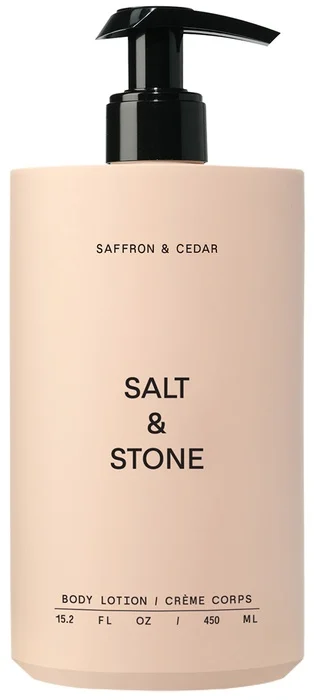 SALT & STONE Body Lotion - Saffron & Cedar